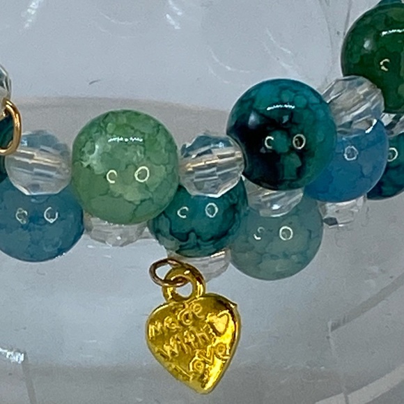 Handmade Wrap Around Beaded Bracelets, Wrap Bracelet, Stack Bracelet - Picture 5 of 16